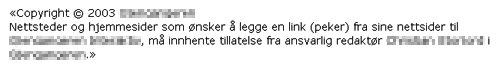 Er det tillatt å lenke til en nettpublikasjon som eksplisitt forbyr andre å lenke til den? Lenkeforbud