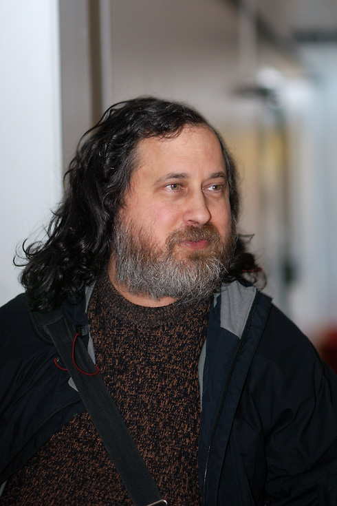 Richard Stallman. Photo: Gisle Hannemyr. stallman02_300.jpg