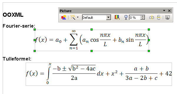 Skjermbilde OOo 2.3.1